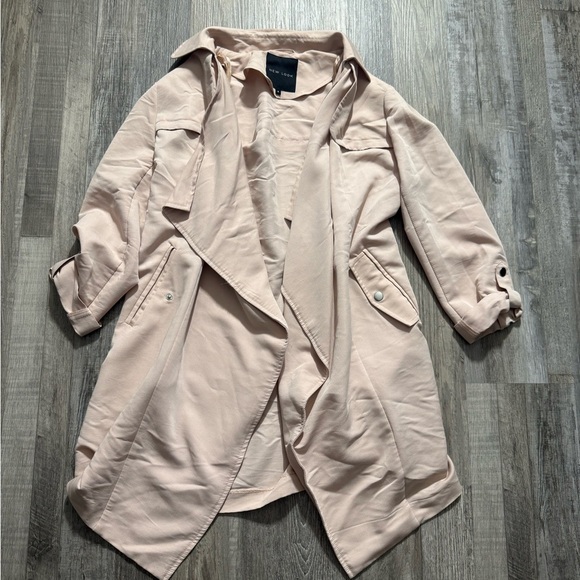 Stylish Beige Waterfall Jacket from New
Look - Size 6 - Lightweight corpcore - Picture 2 of 4